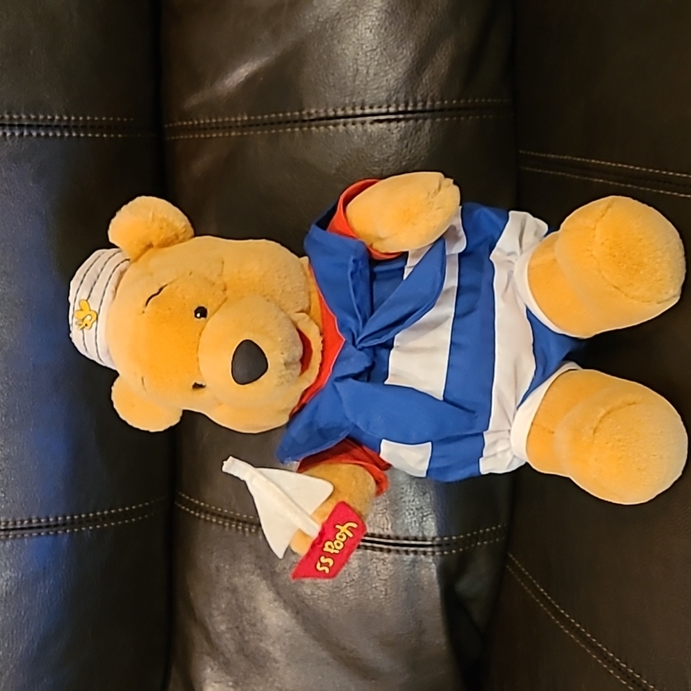 Vintage Disney Nautical Winnie The Pooh 16"